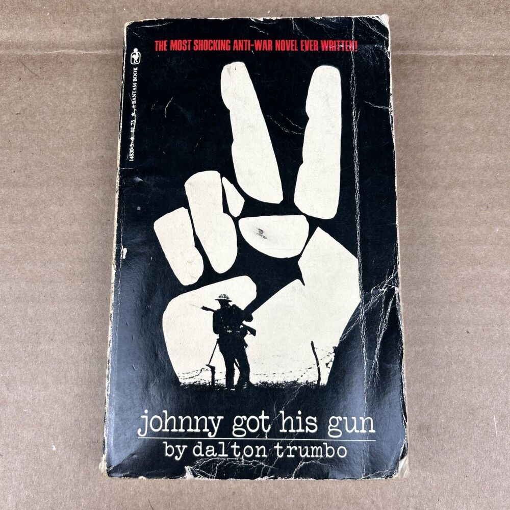 Johnny Got His Gun by Dalton Trumbo vintage 1980 Paperback Metallica “One”